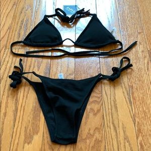 Black String Bikini